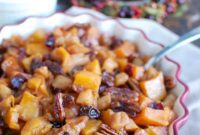 Spiced Butternut Apple Bake