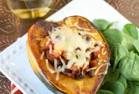 Mexican Spiced Acorn Boats