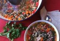 Nourishing Turkey Kale and Brown Rice Bowl