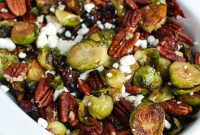 Roasted Brussels & Cranberry Medley