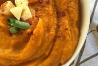Velvety Butternut Sweet Potato Apple Soup