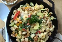 Rapid Skillet Chicken Tortellini