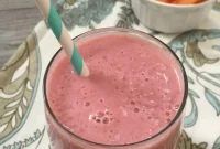 Strawberry Cantaloupe Sunshine Smoothie