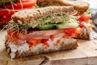 Grilled Mediterranean Vegetable Sandwich