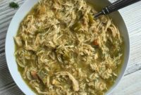 Simmered Salsa Verde Chicken Tacos