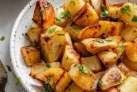 Vibrant Lemon-Cilantro Roasted Potatoes