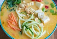 Tropical Coconut Zoodle Bowl