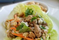 Thai-Spiced Turkey Lettuce Cups