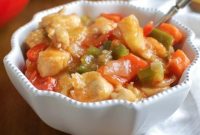Delightfully Light Sweet and Sour Chicken