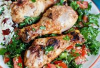 Sun-Drenched Mediterranean Chicken and Fragrant Basmati