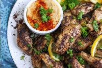 Zesty Sumac-Lemon Baked Wings