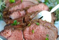 Mediterranean Herb-Crusted Sirloin Roast