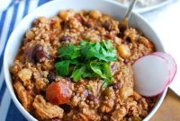 Nourishing Slow Cooker Turkey Quinoa Chili