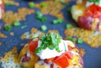 Ultimate Loaded Smashed Potatoes