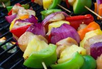 Grilled Island Chicken Skewers