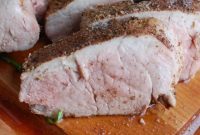 Mediterranean Herb Baked Pork Tenderloin