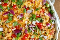 Quick Tex-Mex Pasta Bake