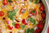 Fiesta Stuffed Bell Pepper Bake