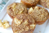 Spiced Apple Steel Cut Oat Muffins