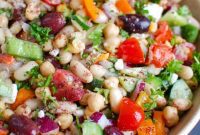 Vibrant Mediterranean Bean Salad