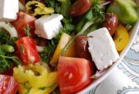 Mediterranean Veggie Noodle Salad