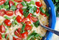 Bubbling Sriracha Sweet Corn Dip
