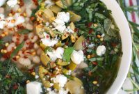 Rustic Mediterranean White Bean Soup