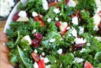 Vibrant Cranberry Kale Medley