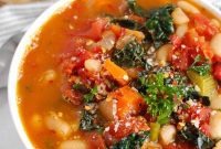 Nourishing White Bean and Kale Soup