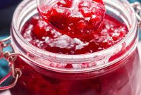 Ruby Red Cranberry Sauce from Scratch