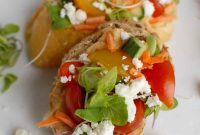 Sun Kissed Mediterranean Crostini