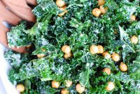 Fresh Kale Caesar Salad