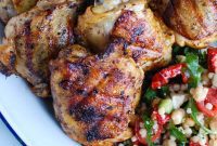Mediterranean Grilled Chicken Thighs