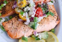 Sundrenched Mediterranean Salmon Bake