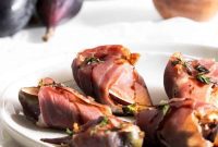 Sweet & Savory Prosciutto Fig Bites