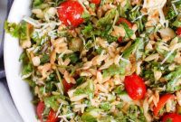 Vibrant Tomato Feta Orzo Salad