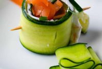 Smoked Salmon Cucumber Refreshers