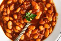 Simple Smoky Bacon Baked Beans