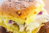 Simple Savory Chicken Sliders
