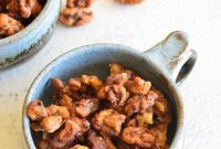 Quick Glazed Walnuts