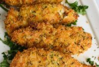 Golden Crispy Air Fryer Chicken Tenders