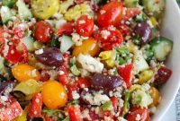 Mediterranean Quinoa Bowl