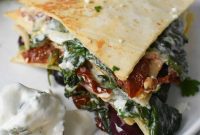 Simple Veggie Quesadillas