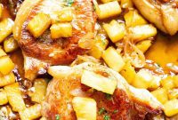 Tropical Pineapple Pork Chops