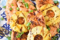 Hawaiian Flame-Kissed Salmon