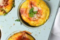 Savory Pizza Egg Bites