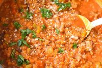 Hearty Lentil Sausage Stew
