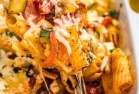 Mediterranean Harvest Roasted Pasta Bake
