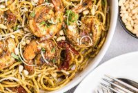 Vibrant Pesto Shrimp Pasta