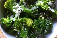 Roasted Lemon Parmesan Broccoli